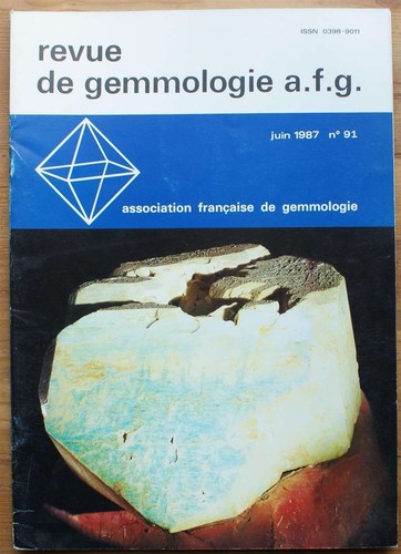 019189 revue de gemmologie - de,