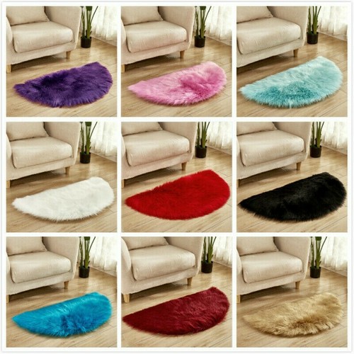 Demi rond moelleux tapis - demi,