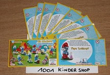 KINDER NV SCHLÜMPF SCHTROUMPF SMURF BPZ SET (D)