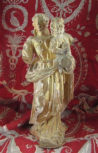 Ancienne statue religieuse - statue,