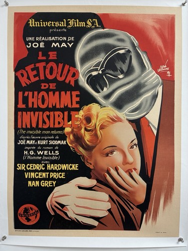 Retour homme invisible - le, l'homme