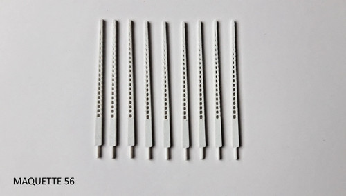 Lot poteaux béton gris - lot, 10
