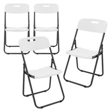 Lot de 4 chaises pliantes