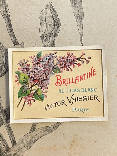 Ancienne étiquette parfum - ancienne,