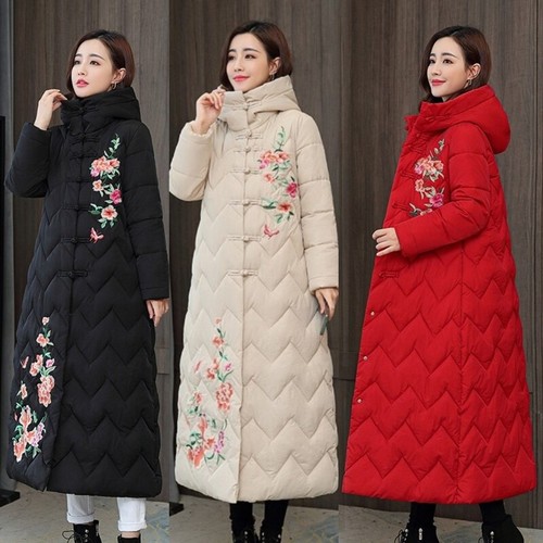 Femme long doudoune veste - doudoune,