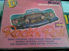 coffret 4 cds rock n roll 80