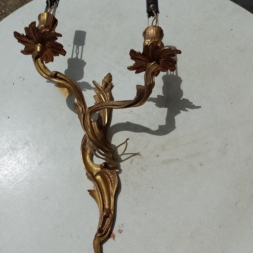 Applique murale bronze dore - murale,