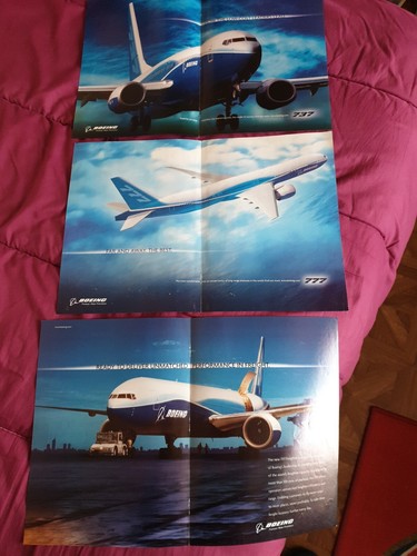 Lot affiches boeing - affiches,
