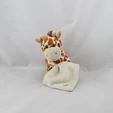 Doudou girafe mouchoir BABY NAT - 19473