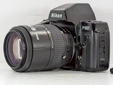 [ EXC+ 5 Lecture] Nikon F801 35mm Reflex Caméra à Film + Af Nikkor 35-105mm F/