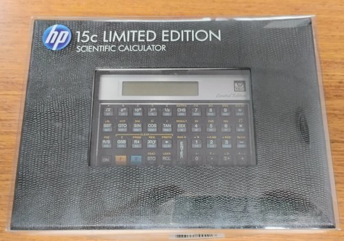 Hewlett packard 15c - hp, limited
