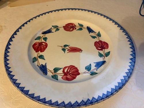 Assiette ancienne vieillard - ancienne,