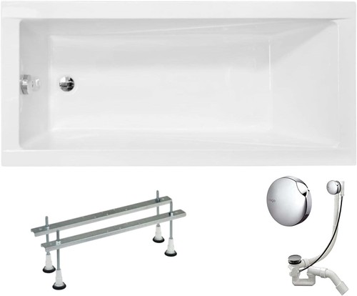 Baignoire rectangulaire - , en
