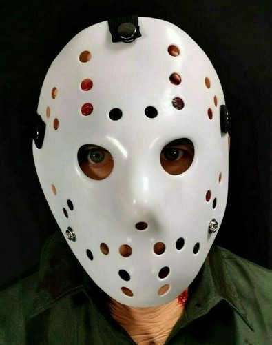 Blanc hockey masque plastique - masque,