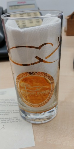 Belmont stakes gold glass - belmont, 2007