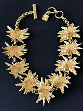 Sublime authentique COLLIER HAUTE COUTURE signé GAVILANE Paris VINTAGE en TTBE