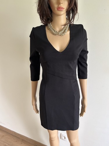 Robe noire manches - robe, courtes