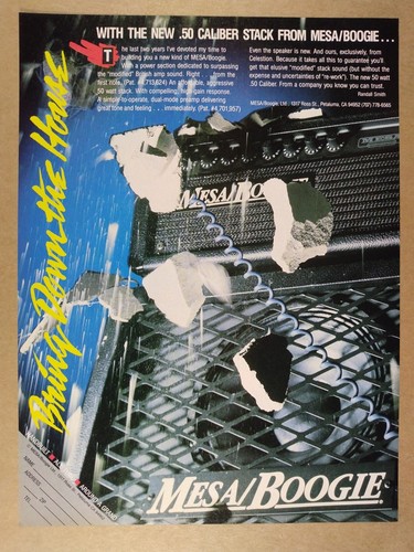 1988 mesa boogie caliber - 1988, mesa/boogie