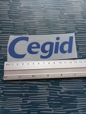 Patch " Cegid " Flocage maillot Football Coupe De France Ligue 1