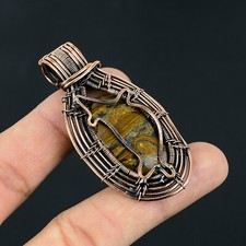 Iron Tigre Eye Gemme Fil de