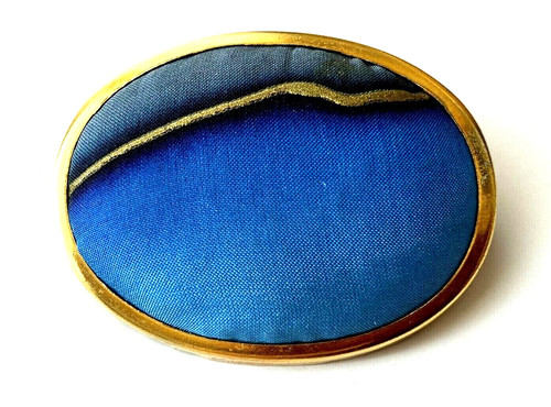 Broche pièce unique ovale - unique,