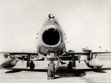 L520 North American F86 Sabre, 1950. Photo argentique