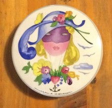 Boîte vintage Le Ballon bonbonnière Jean Adrien Mercier Villeroy et Boch