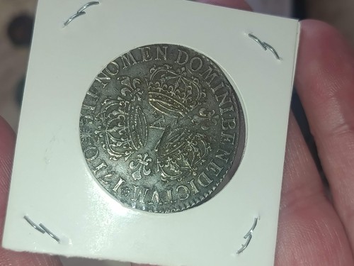Rare demi écu - argent, aux