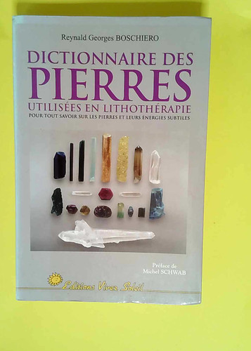 Dictionnaire des pierres