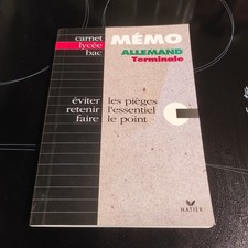 Mémo Allemand Terminale