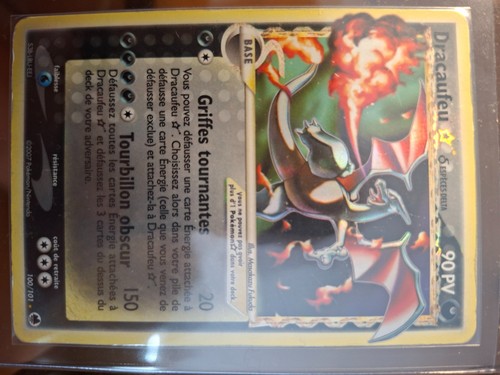 Carte pokémon dracaufeu - carte, gold