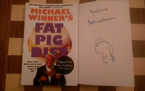 Fat pig diet signed - fat,