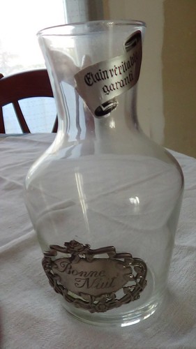 Carafe verre etain bonne - etain, "bonne