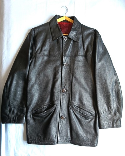 Veste manteau cuir de - manteau,