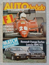 AUTO HEBDO N°384 1/9/1983 F1