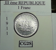 3ème République 1 Franc 1911