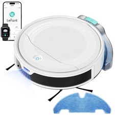 Lefant Robot Vacuum Cleaner with Mop,ToF Laser Navigation,170 Min,2.4G Wi-Fi