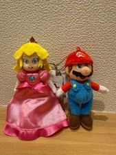 Ensemble de poupées en peluche Mario & Peach Universal Studios Japan Limited