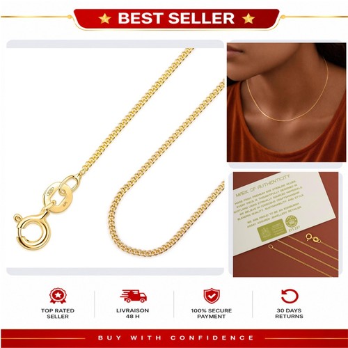 Collier chaîne maille