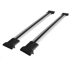Barres de toit pour BMW Série 5 E39 Touring - Barres transversales grises Wag...