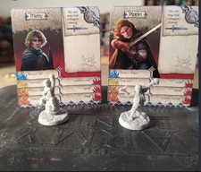 Figurines Pipîn Et Merry Le Seigneur Des Anneaux Zombicide Black Plague