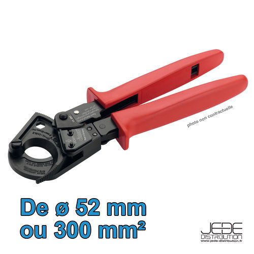 Coupe câble cliquet - coupe-câble, à