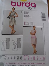  PATRON  "BURDA ROBE AJUSTEE