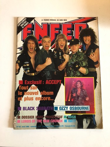 Revue vintage enfer magazine - vintage,