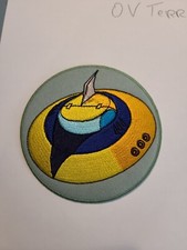 Patch Thermocollant Brodé Vaisseau OVTERRE (Alcor Goldorak Grendizer) 9cm