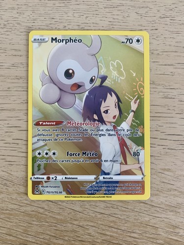 Carte pokémon morphéo - carte,