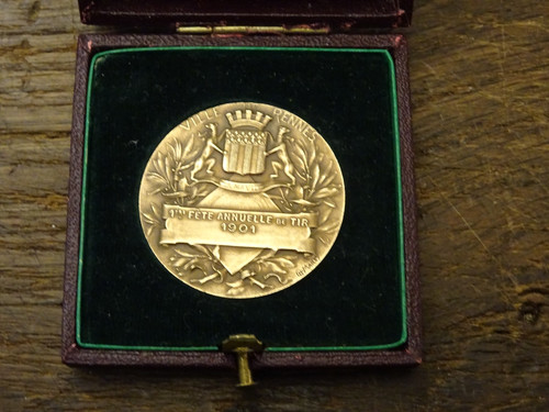 Ancienne médaille bronze - , 1ere