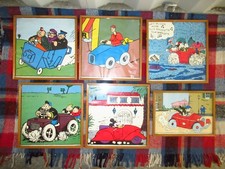 6 TABLEAUX VINTAGES IMAGE