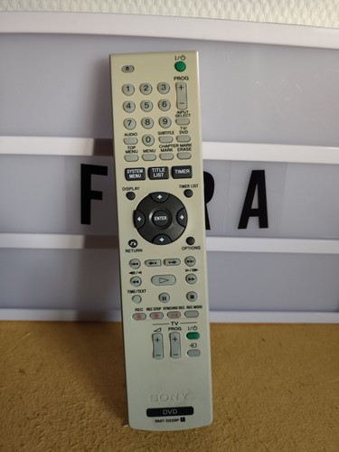 Sony rmt d229p dvd - rmt-d229p,