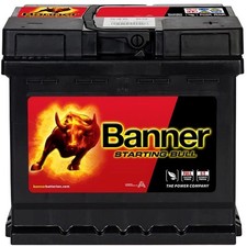BANNER 010545590101 Batterie de Démarrage 12V 45Ah 400A EN pour VW POLO (9N)